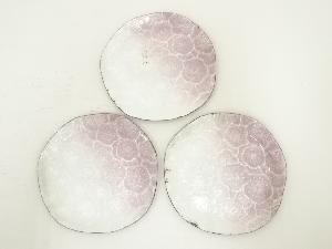 梅文七宝銘々皿3客